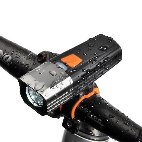 XANES XL35 900 Lumens Bicycle Headlight USB Rechargeable 5 Modes Waterproof Bike LightWS37541