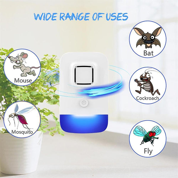 Ultrasonic Electronic Pest Repeller Indoor Outdoor Cockroach Insect Mouse Mosquito Repeller NWS37731