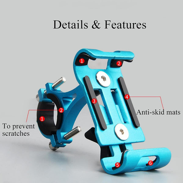 For BIKIGHT Xiaomi Electric Scooter Motorcycle E-bike Bike Bicycle Cycling Handlebar Phone Holder WS38122