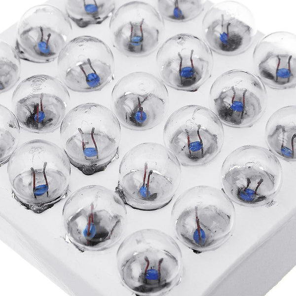 50Pcs/Box 2.5V Miniature Mini Light Bulb Lamp Screw Bulb Physical Experiment Model Student TeachingWS38546