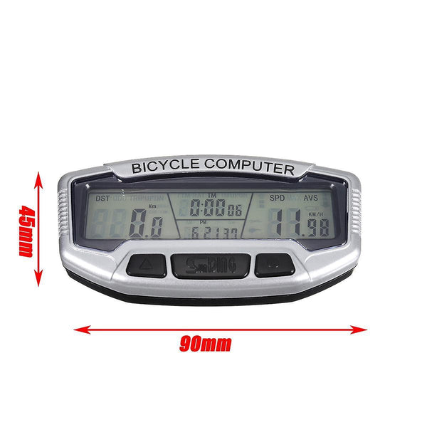 For Sunding Waterproof LCD Bicycle Cycling Bike Computer Odometer Speedometer Backlight WS38605