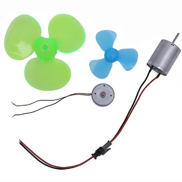 For DIY Miniature DC Wind Power Turbine Model Demonstration Teaching Tool Drive Fan Physical Experiment WS38651