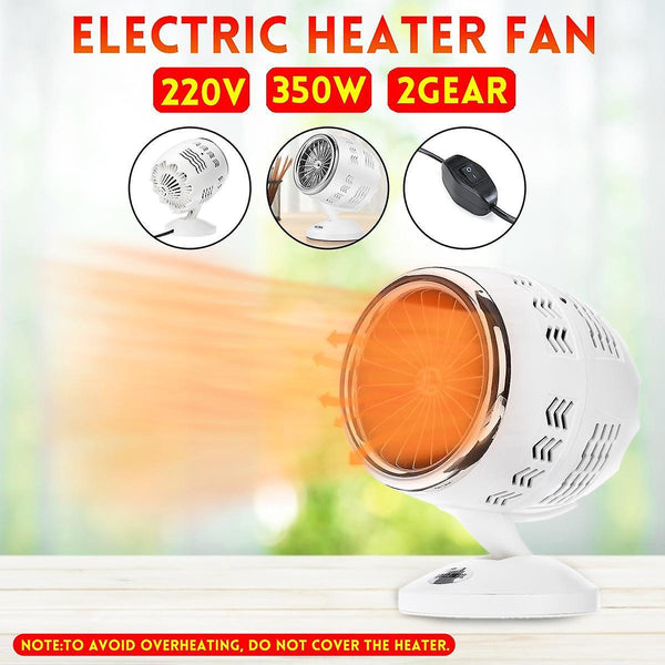 For 350W 2 Gear Mini Heater Domestic Desktop Heating Fan For Smart Home WS39083