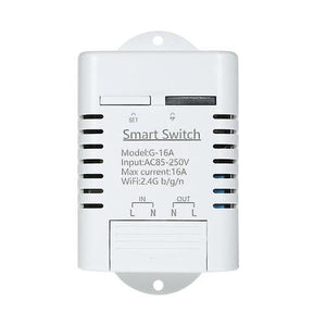 For Smart Wifi Switch Compatible with Sonoff & EWeLink 16A/3500W Wireless Remote Switch Timer WS39138