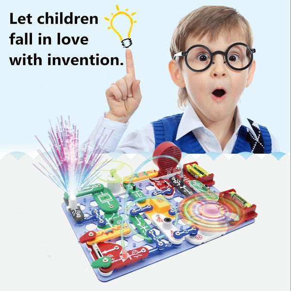 Educational Snap Circuits Electronics Discovery Blocks Kit Science Toys Kids DIYWS39711