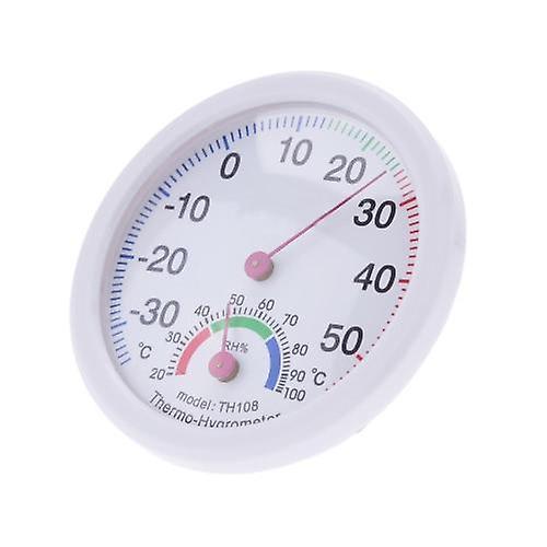 -35~55°C Mini Indoor Analog Temperature Humidity Meter Thermometer HygrometerWS40355