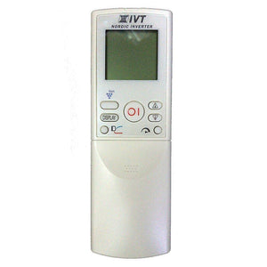 Replacement remote control for CRMC-A673JBEZ Sharp IVT Air Conditioner A653JBEZ