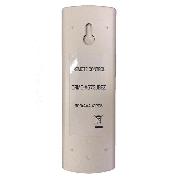 Replacement remote control for CRMC-A673JBEZ Sharp IVT Air Conditioner A653JBEZ