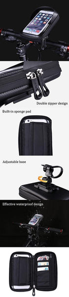 For BIKIGHT 6.0 Inch Bicycle Phone Holder Waterproof Phone Case Bag For Xiaomi Electric Scooter Motorcy WS40995