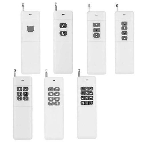 For 3000m Long Range Distance High Power 1CH Portable Remote Control Key Fob 1 CH RF 433 MHz Transmitter WS41021