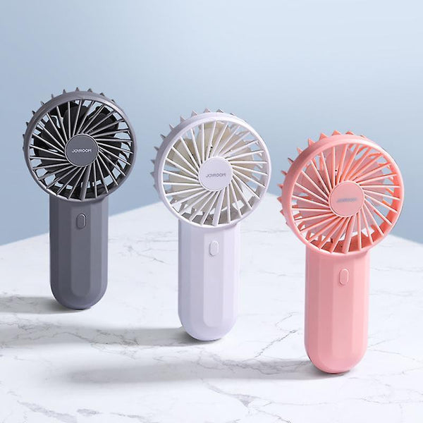 For Joyroom CY287 Fan Handheld Mini Battery Fan USB Rechargeable 3 Gears Fan Pocket Air Cooler Portable WS41107