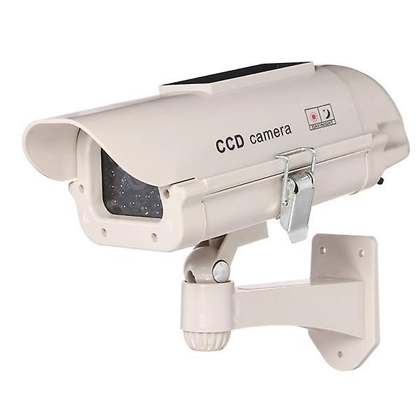 2300 Solar Power Dummy Decoy Fake Security Simulation Camera Surveillance Blinking LEDWS41282