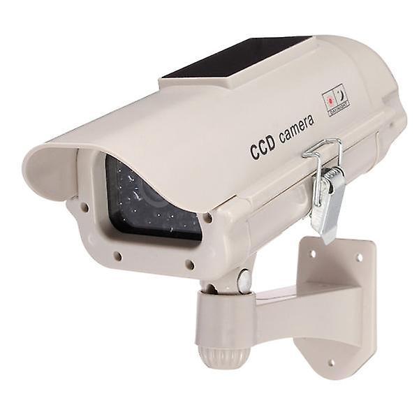 2300 Solar Power Dummy Decoy Fake Security Simulation Camera Surveillance Blinking LEDWS41282