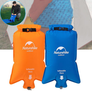 For Naturehike Portable Nylon Inflatable Bag Waterproof Dry Sack Pouch For Air Mattresses Sleeping Mat P WS41315