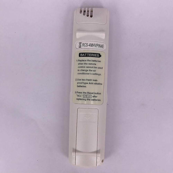 Replacement remote control for Sanyo RCS-4MHVPIN4E Air Conditioner AC A/C RCS-4HVPIS4EE