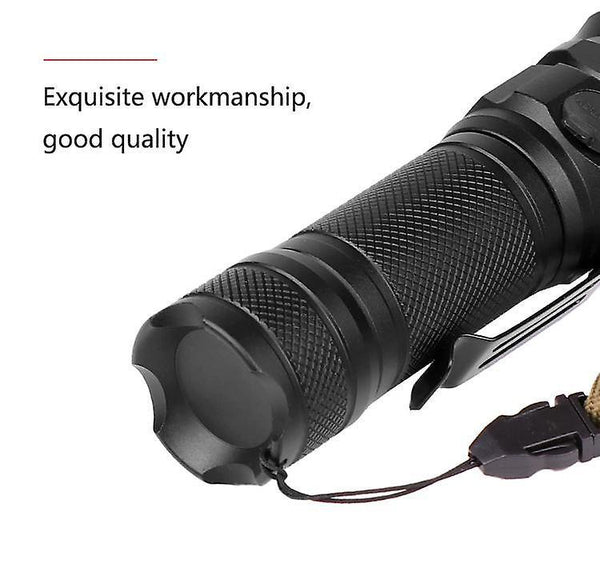 XANES 09-P50 XHP 50 5Modes Telescopic Zoomable USB Rechargeable LED Flashlight 18650/26650 LED TorchWS41593