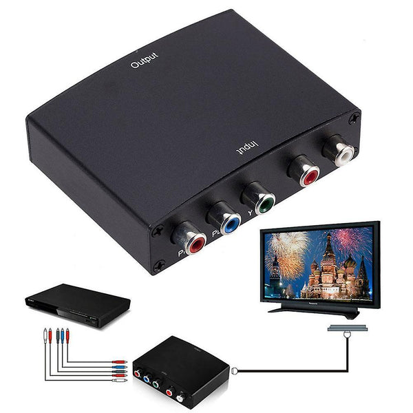 1080P YPBPR to HDMI Video Audio Converter Component to HDMI RGB to HDMI Converter Adapter for DVD PSWS41908