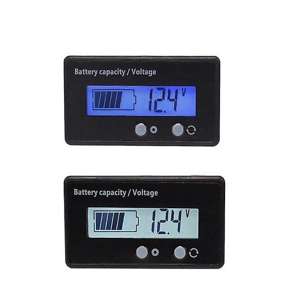 For LCD DC 6-63V Battery Tester Voltage and Capacity Measure 3.2V 3.7V Lithium 12V Lead-acid Battery 24V WS41979