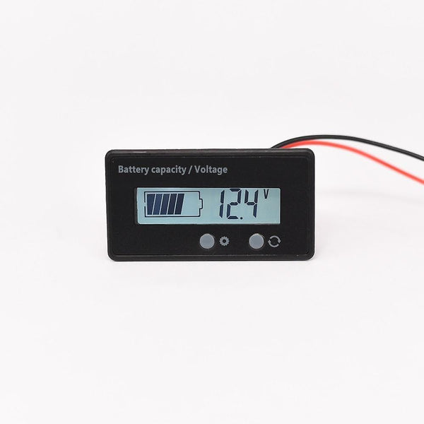 For LCD DC 6-63V Battery Tester Voltage and Capacity Measure 3.2V 3.7V Lithium 12V Lead-acid Battery 24V WS41979