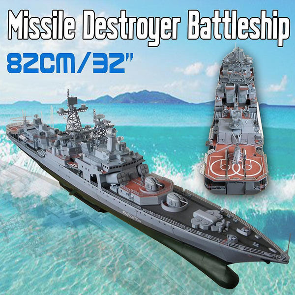 1:200 High Simulation Missile Destroyer Battleship Model DIY Education Building ToysWS42036