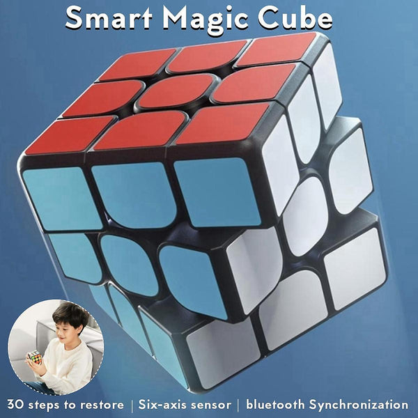 XIAOMI Original Bluetooth Magic Cube Smart Gateway Linkage 3x3x3 Square Magnetic Cube Puzzle ScienceWS42084