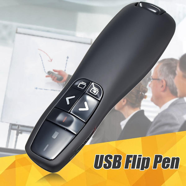 Wireless PPT Remote Control USB Portable Handheld Presenter Remote Control Laser Pen For PowerpointWS42498