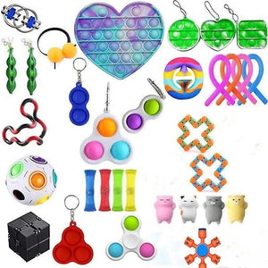 32pcs Pack Sensory Toy Set Antistress Relief Fidget ToysWS42526