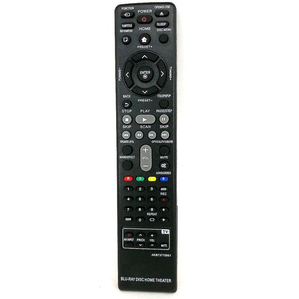 Replacement remote control for AKB73775801 LG Blu-ray Home Theater BH5140S BH5440P LHB655 refrigerator