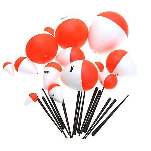 For 14pcs Fishing Floats Fishing Accessory with Sticks WS42778