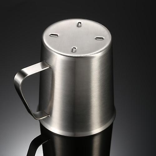 500ML Stainless Steel Milk Pitcher Jug Milk Foam Container Measuring Cup Coffee Kitchen ToolWS42939