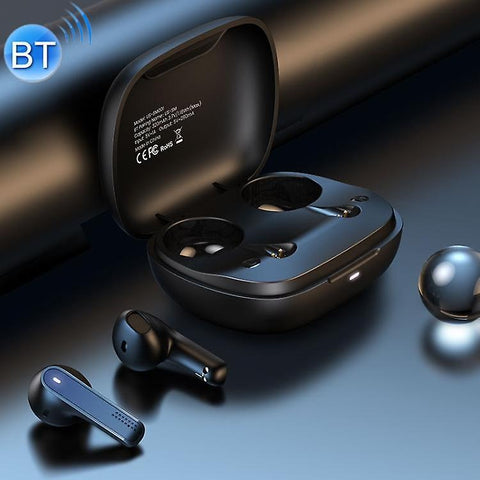 USAMS USAMS-SM001 Bluetooth 5.0 SM Series Mini TWS Binaural Wireless Bluetooth Earphone(Black)WS43147