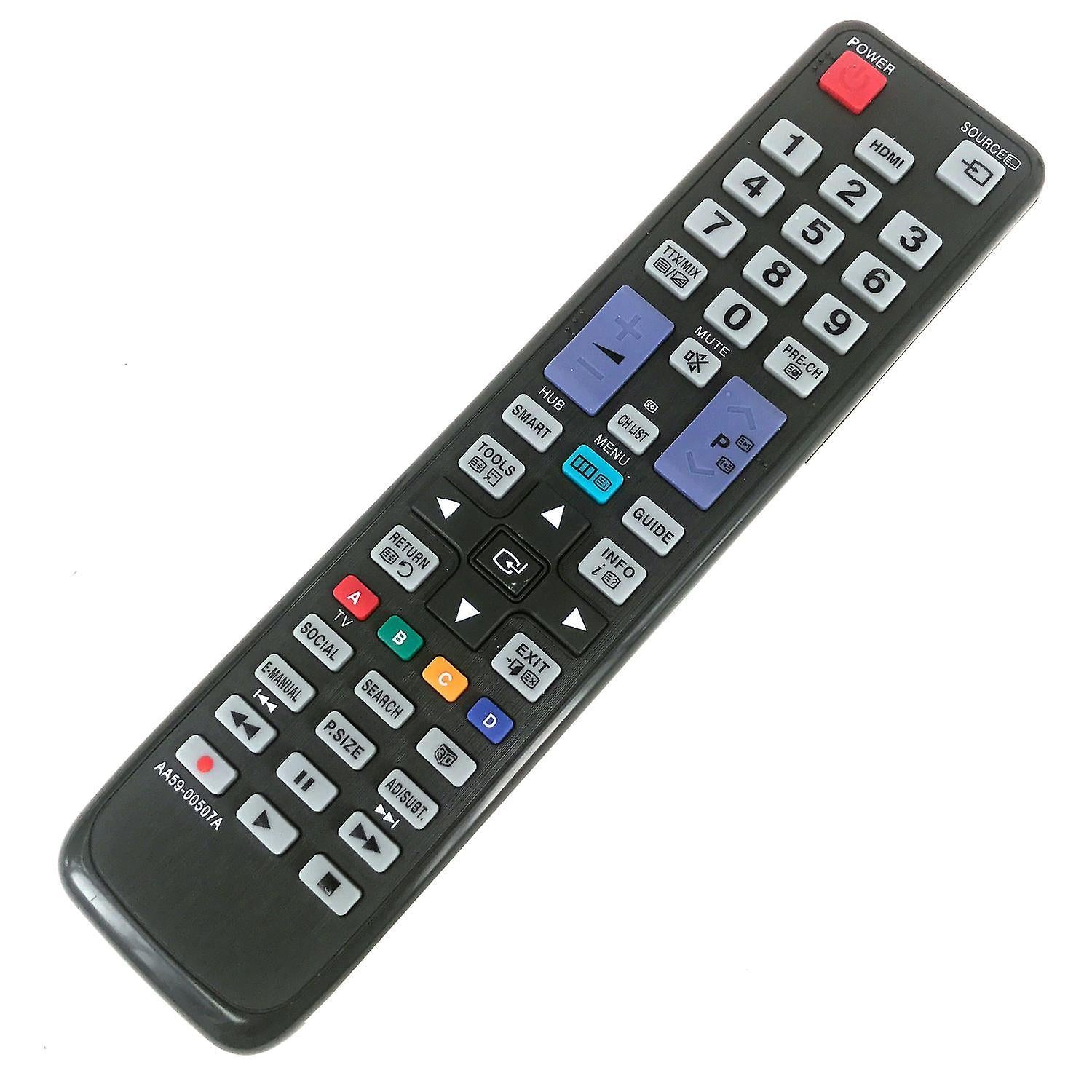 Replacement remote control for AA59-00507A SAMSUNG LCD LED TV AA59-00508A AA59-00478A AA59-00465A