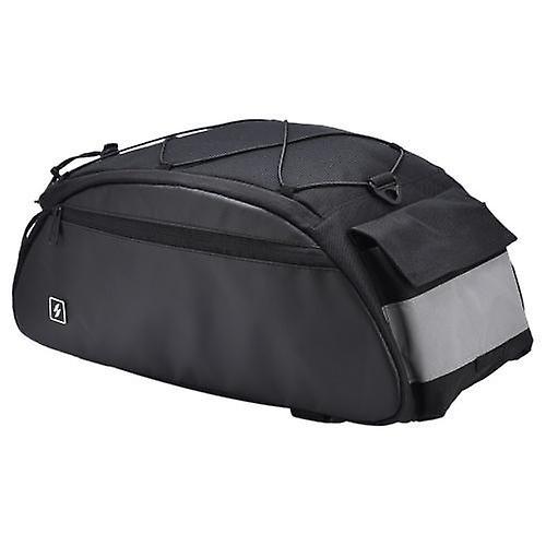 10L Bike Rack Bag Waterproof Cycling Bike Rear Seat Cargo Bag Bike Trunk Pack Shoulder Carry BagWS44487