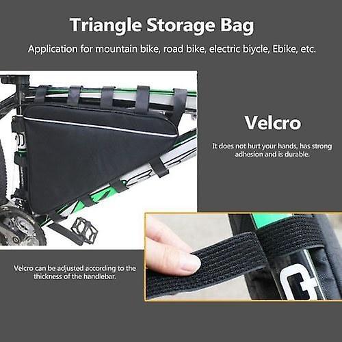 Large Capacity Mountain Bike Triangle Li-ion Battery Storage BagWS45400