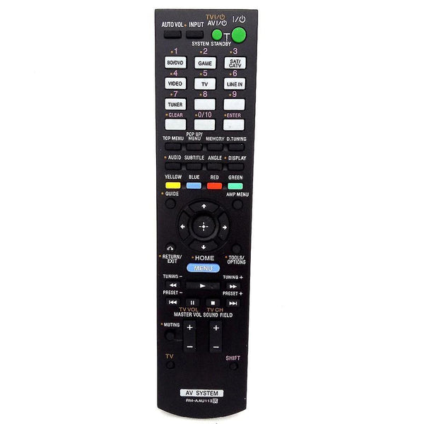 Replacement remote control for SONY AV RM-AAU113 HT-DDW3500 STR-DH520 HT-SS380