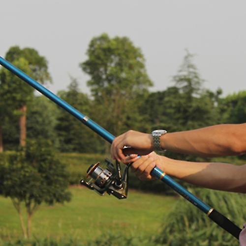 Portable 2.1M 6.89FT Telescopic Fishing Rod Tackle Travel Spinning Fishing PoleWS45528