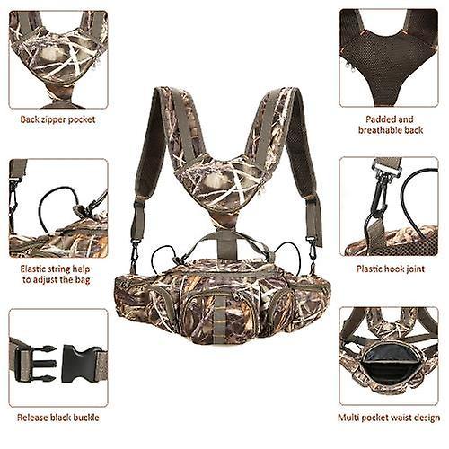 For Multifunctional Climbing Camouflage Bag for Outdoor Hiking Fishing Camping Sports Hunting Fanny Pack WS45959