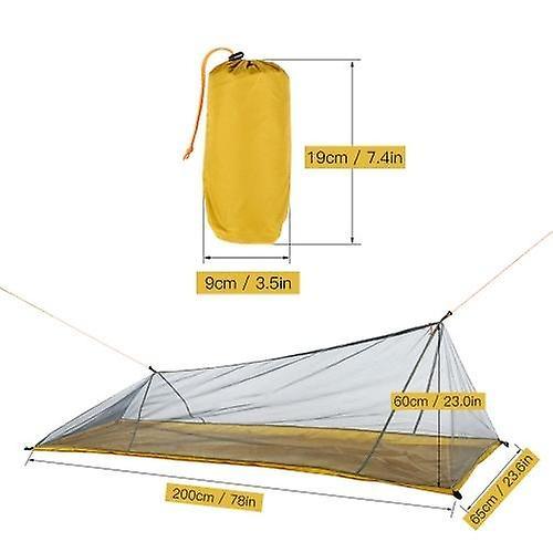 For Outdoor Camping Tent Ultralight Mesh Tent Mosquito Insect Bug Repellent Net WS46249