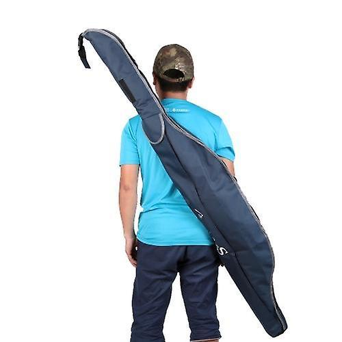 1.6m Fishing Rod Bag Lure Fishing Pole Bag Canvas Bag Shoulder Bag Sea Fishing Tackle GearWS46333