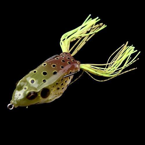 5pcs Frog Lure Fishing Soft Hook Bait with BoxWS46351