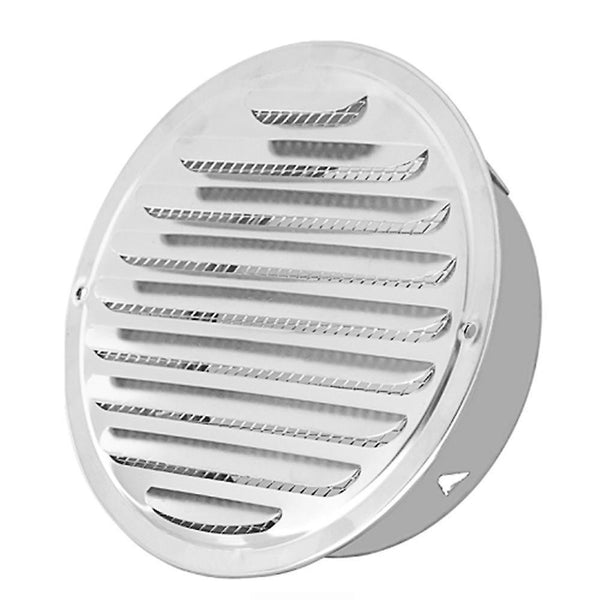 new 1aa500407-160 stainless steel round ducting ventilation exterior wall air vent grille sm423