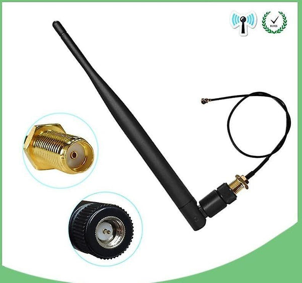 new 2pcs 2.4 ghz sma male wifi antenna for router booster sm825