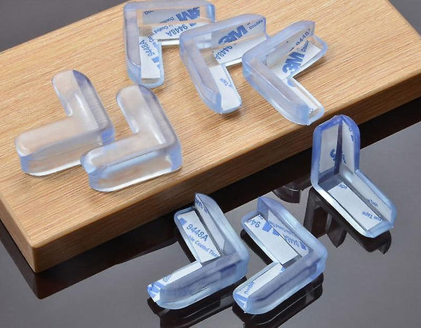 new 8pcs l shape child safety silicone table corner edge protection cover sm15140