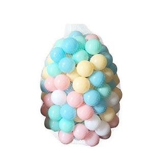 new 200pcs 5.5cm macaron soft pe ocean ball for baby playpen tent sm15489