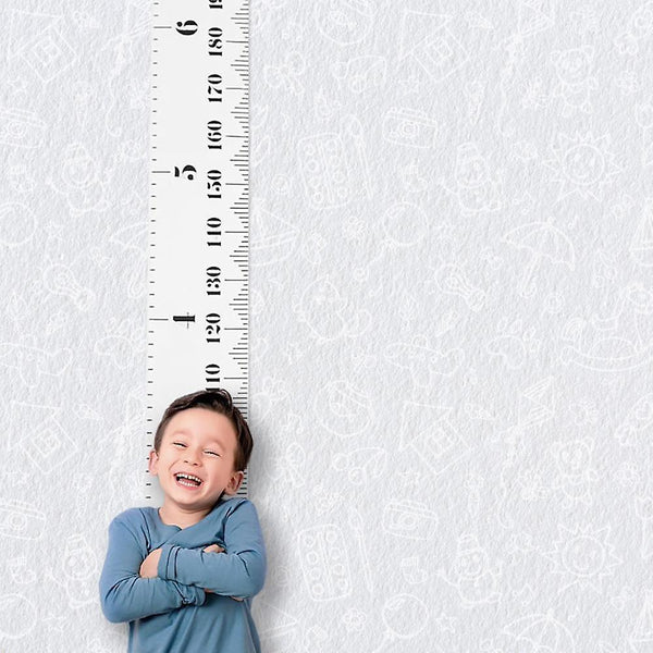 new wall hanging baby height measure ruler sticker sm15499