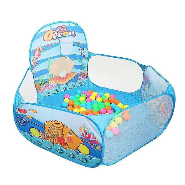 new gr0019-100pcs-200006156 baby playpen playground ball pit dry pool basketball hoop's tent portable sm16580