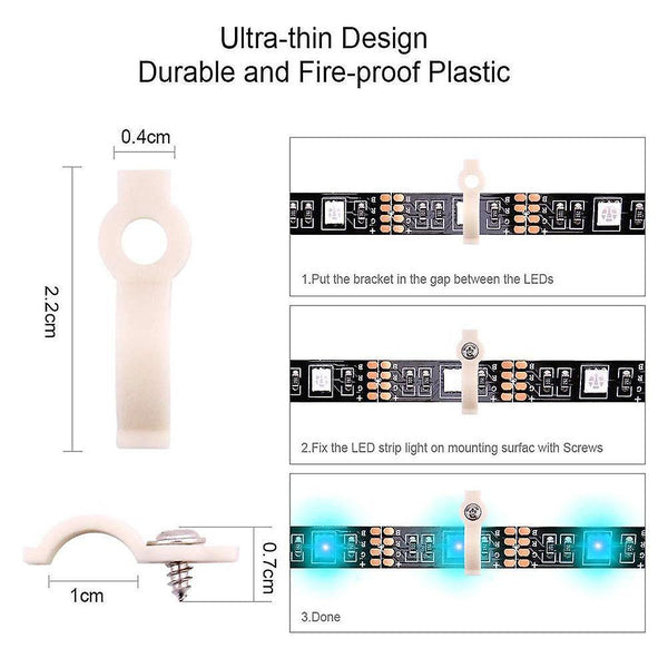 new led rgb light strip connector kit sm16782