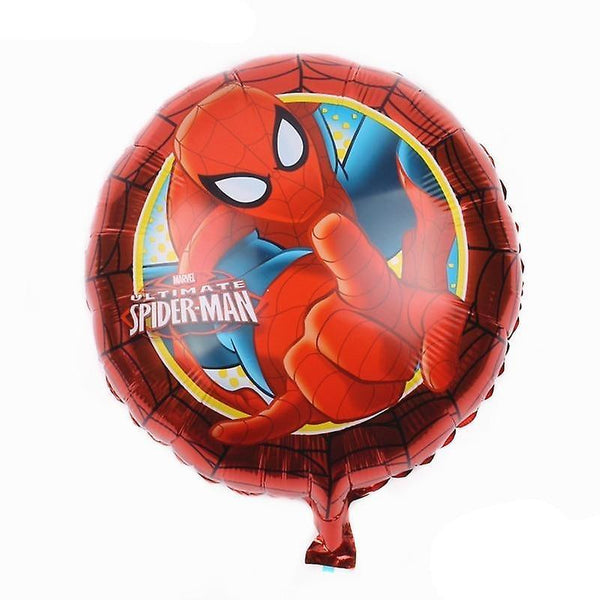 new 10pcs balloons spider man iron man batman birthday party balloon for decoration sm17255