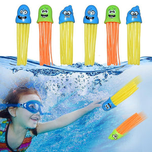 6pcs Swimming Octopus Pool Diving Octopu SM17371