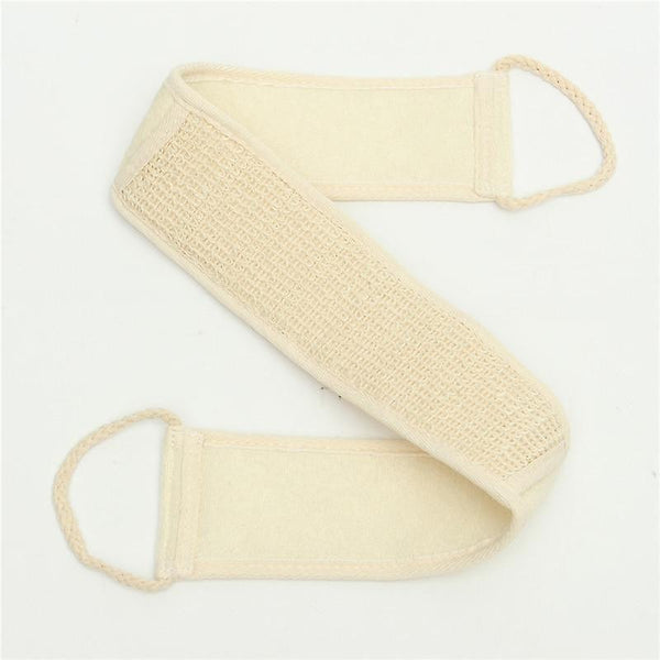 new natural soft exfoliating bath massage scrubber strap sm18802